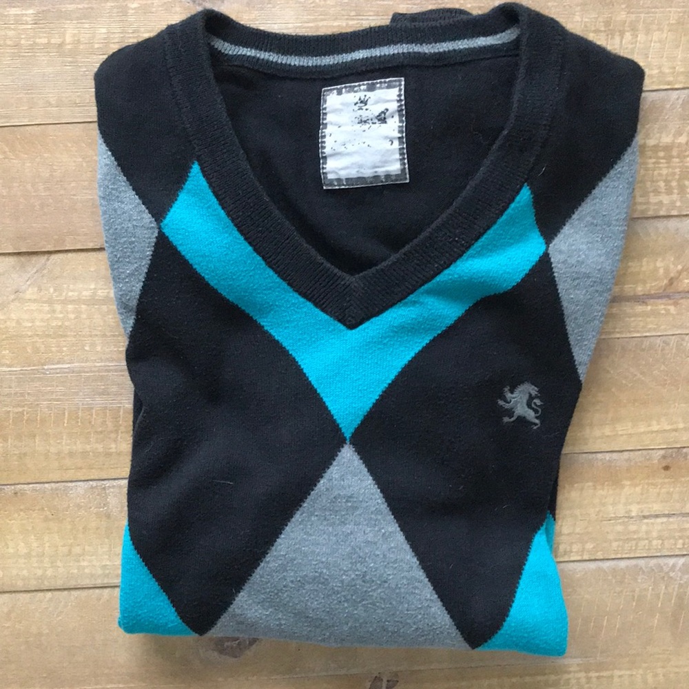 Vintage Argyle express sweater